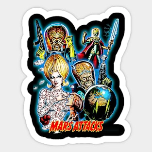 Movie 90s Alien Sticker